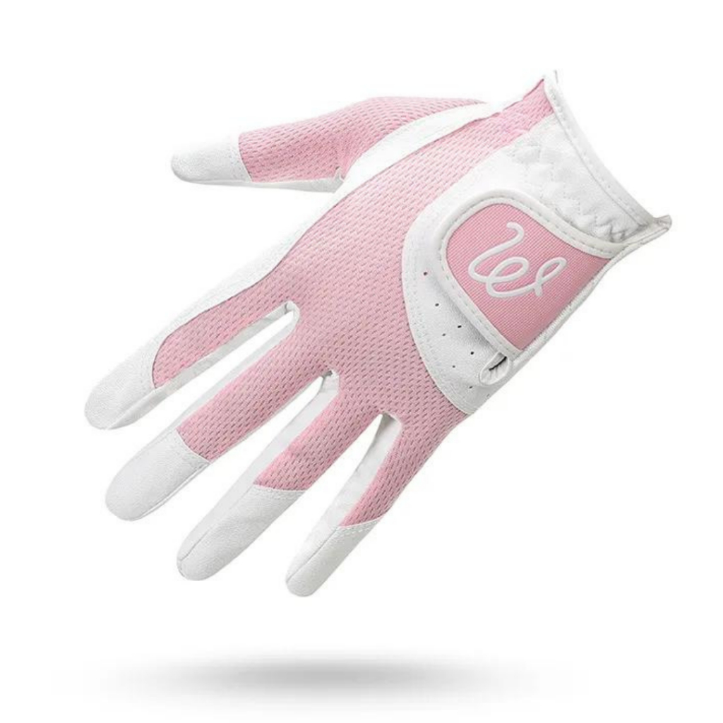 Găng Tay Golf Da Mềm Mại Thời Trang Thêu Cho Nữ - Accessory