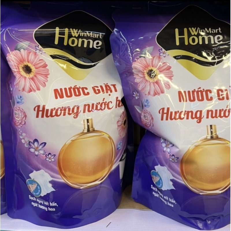 Nước giặt Winmart Home hương nước hoa  1,8kg