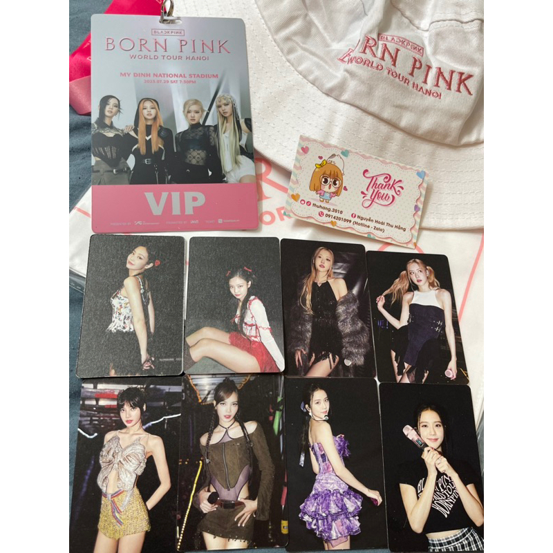 Bộ quà BLACKPINK BORN PINK WORLD TOUR HANOI - LẺ SET GIFT