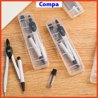 Compa dành cho học sinh Compa kim loại chì kim dùng vẽ kỹ thuật, bộ compa có thiết kế đơn giản dễ dàng sử dụng