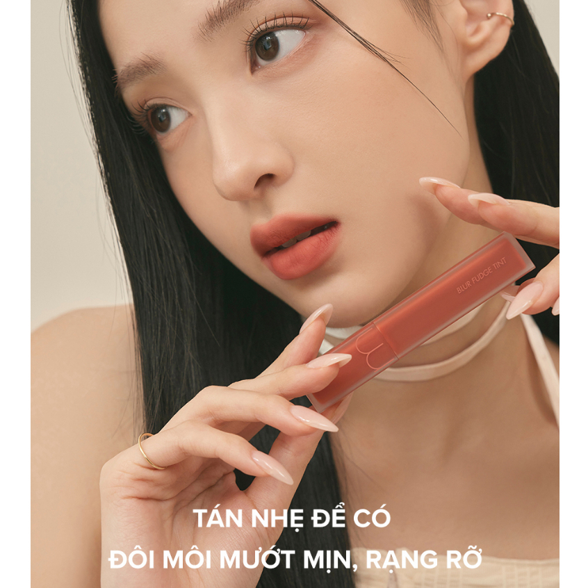 Son Kem Siêu Lì, Lên Màu Chuẩn, Mịn Môi Hàn Quốc Romand Blur Fudge Tint 5g