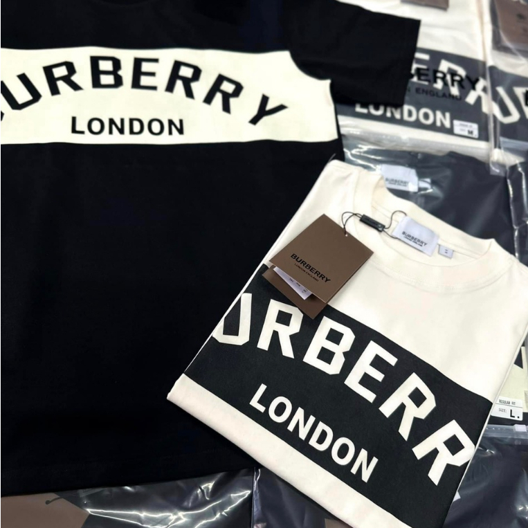 Áo thun BBR phối màu nam nữ cao cấp Áo phông BBR phối màu nam nữ mới nhất