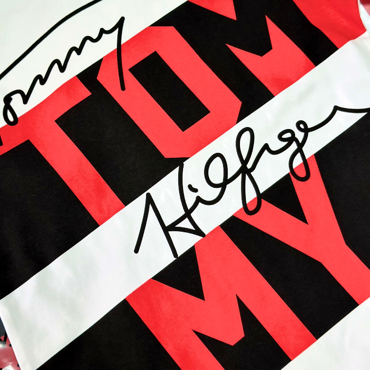 Áo thun Tom Big Logo in hình nam nữ cao cấp Áo phông Tom in chữ nam nữ mới nhất