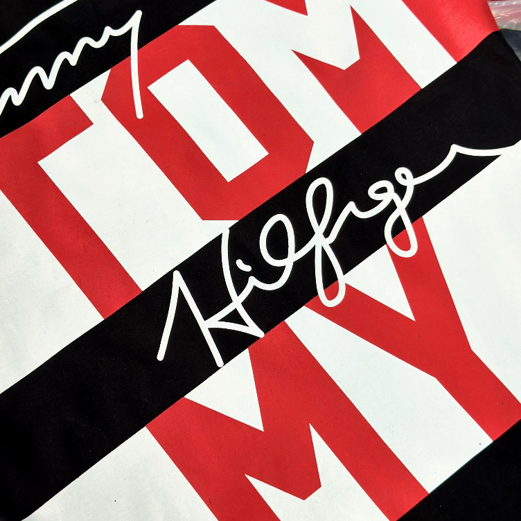 Áo thun Tom Big Logo in hình nam nữ cao cấp Áo phông Tom in chữ nam nữ mới nhất