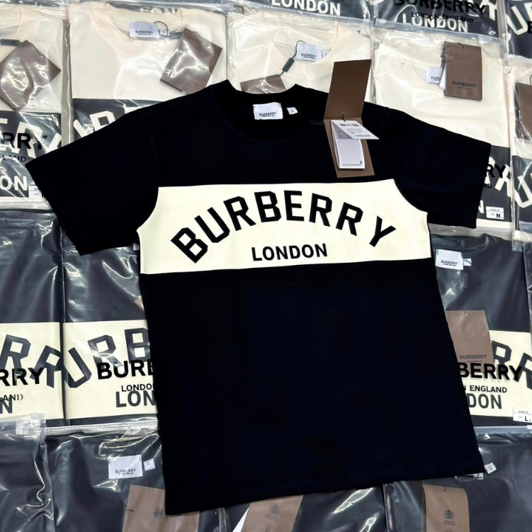 Áo thun BBR phối màu nam nữ cao cấp Áo phông BBR phối màu nam nữ mới nhất