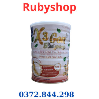 Sữa x3 gon red ginseng gold hồng sâm – 900 gr/hộp