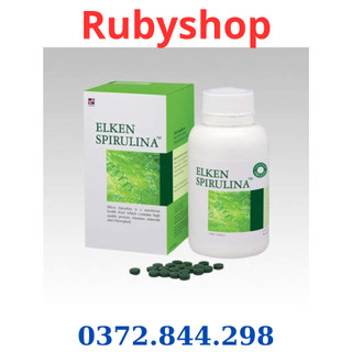 Tảo xoắn elken spirulina chewable 200mg