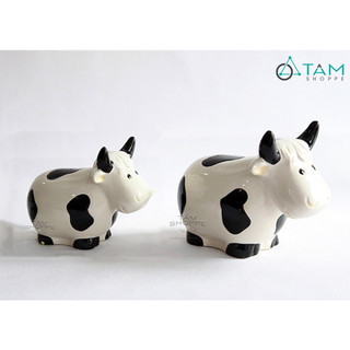 Tượng con bò sữa gốm TCV-BO-01