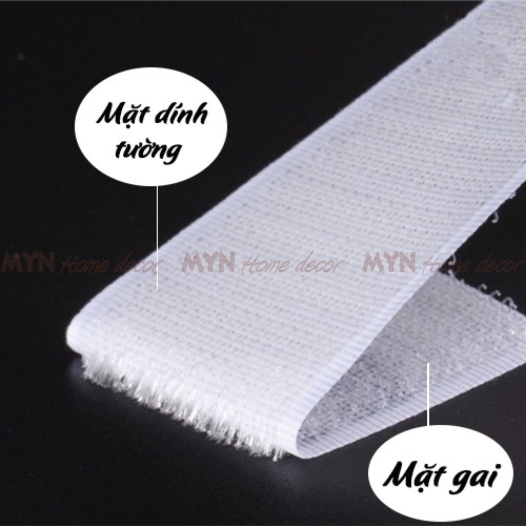 Băng gai bông dán rèm, băng dính gai Velcro