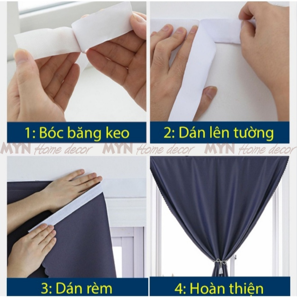 Băng gai bông dán rèm, băng dính gai Velcro
