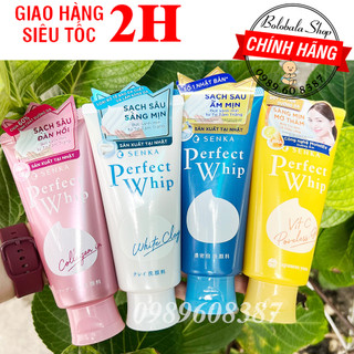 Sữa rửa mặt tạo bọt chiết xuất đất sét trắng Senka Perfect White Clay 50g/ 120g