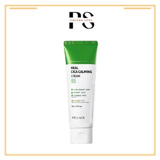 SN0409- Kem dưỡng da WELLAGE Real Cica Calming 95 Cream 80ml