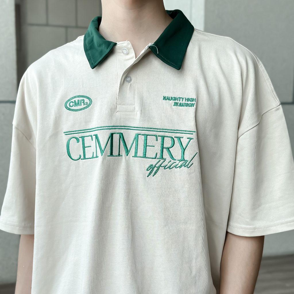 Áo polo locobrand CEMMERY  retro polo  unisex 1HIT