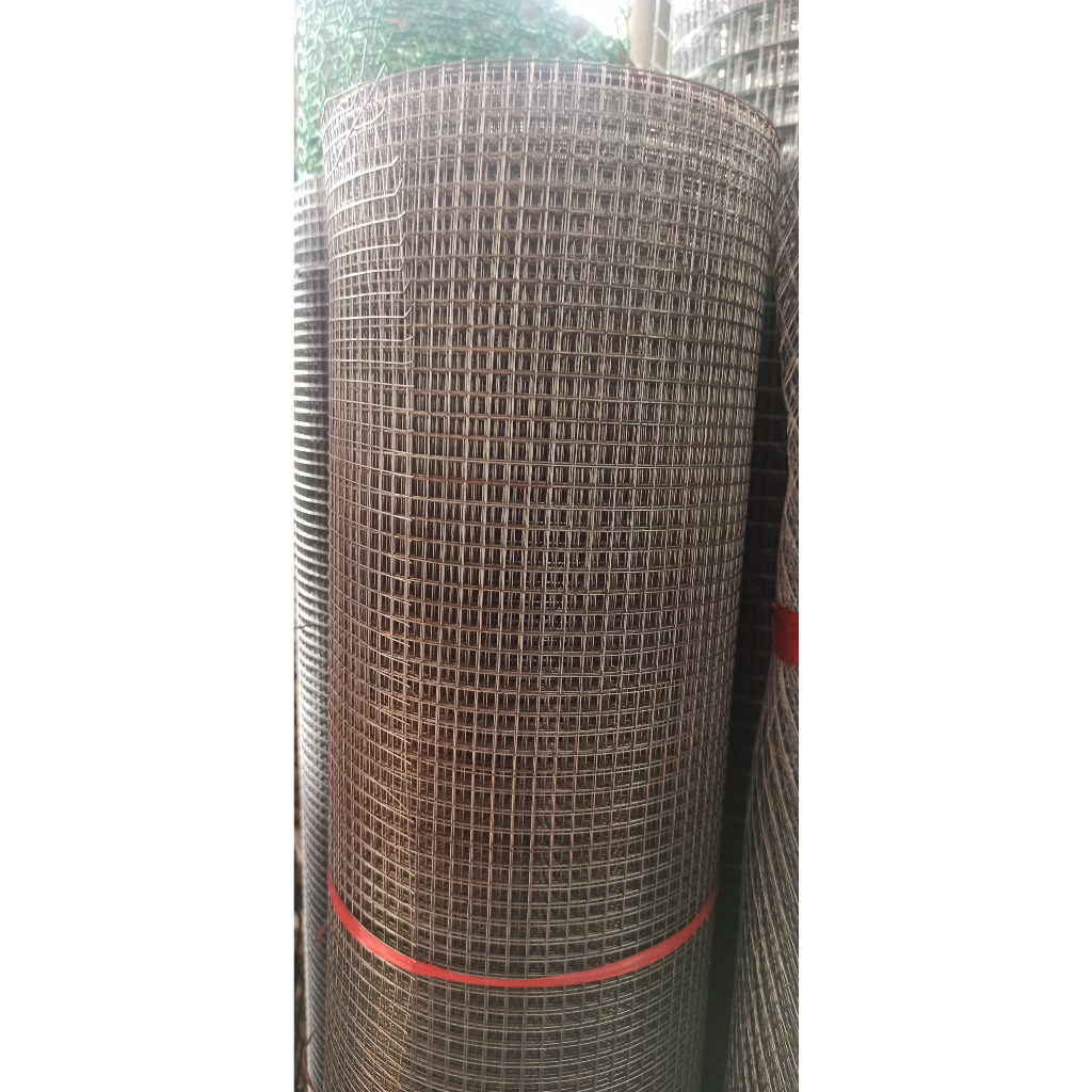 Lưới sắt, lưới sắt mạ kẽm, lưới ô vuông ô 1cm, khổ cao 1m