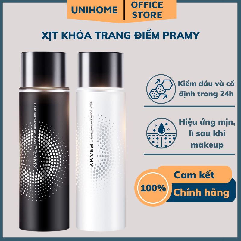 Xịt khoá makeup, Xịt khóa nền trang điểm PRAMY lâu trôi và kiểm soát dầu trên da hiệu quả - 100ml | BigBuy360 - bigbuy360.vn