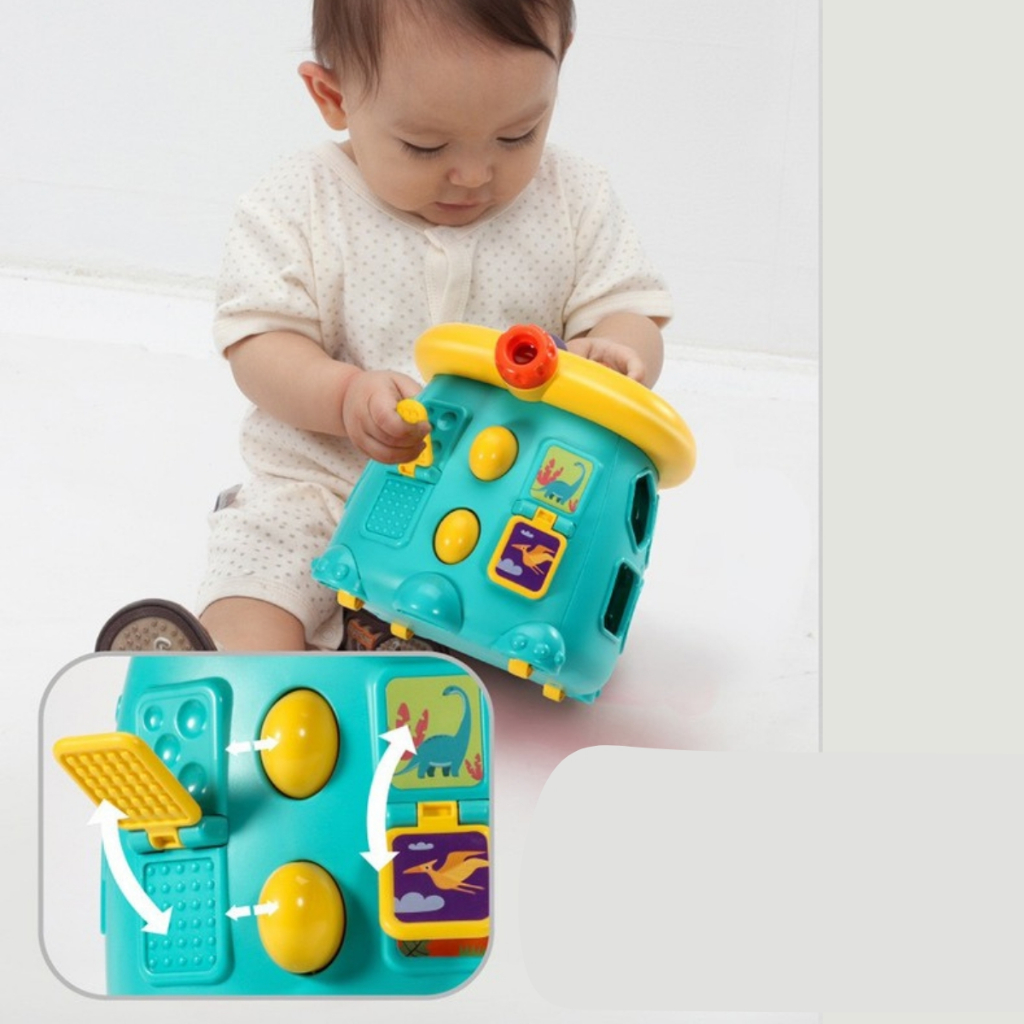 Đồ chơi hộp nhạc đa năng kết hợp đèn chiếu hình giúp bé phát triển toàn diện