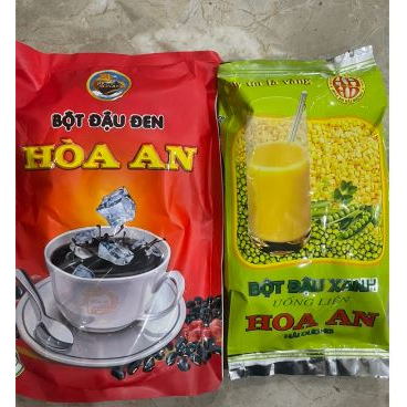 Bột đậu xanh , đậu đen Hoà An 500g
