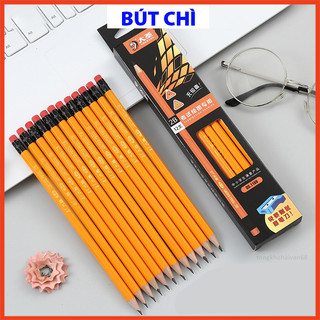 Bút chì 2B bút vẽ chuyên nghiệp, chì vẽ tranh mỹ thuật họa chân dung an toàn khi sử dụng