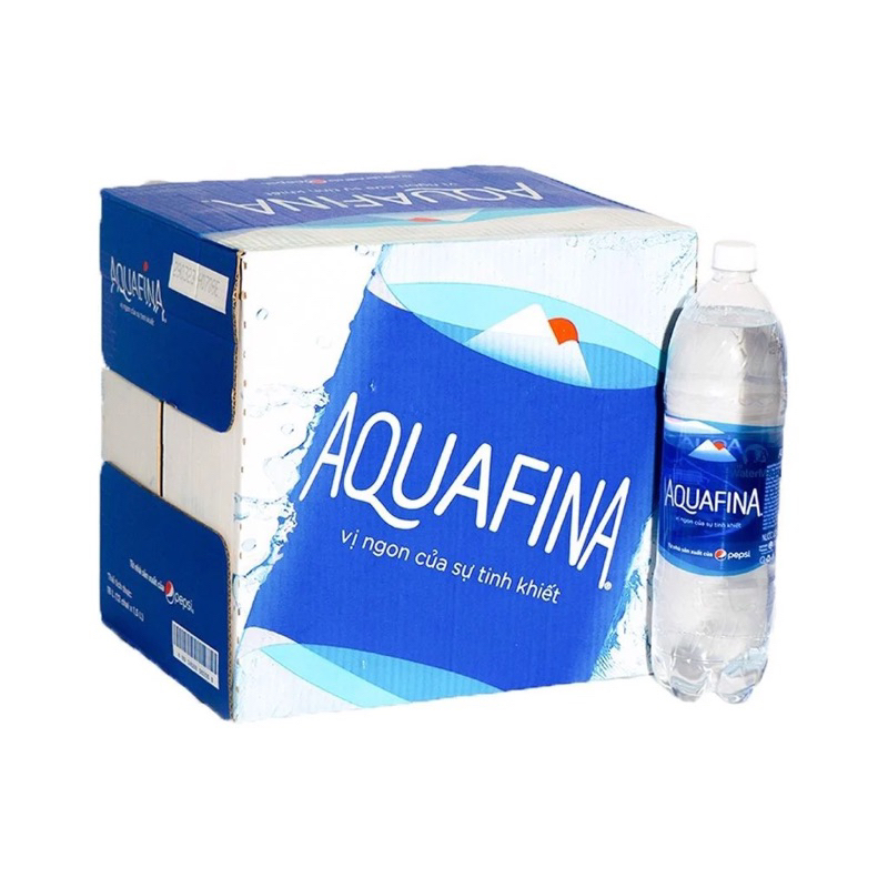 Nước Suối Tinh Khiết Aquafina 1.5l 1500ml (12 chai/thùng)