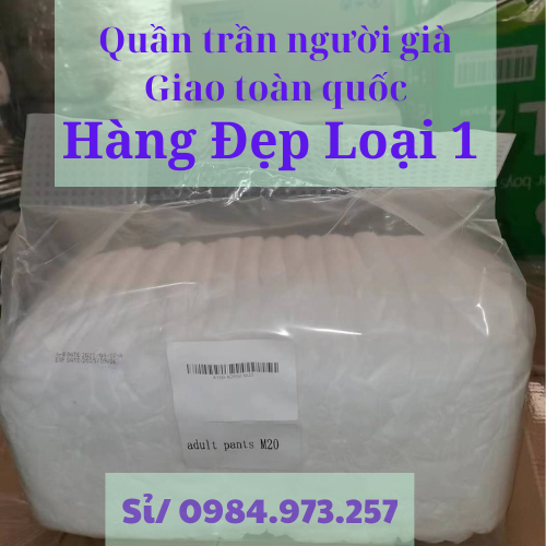Bỉm quần trần người già chất lượng giá tốt combo 100 miếng
