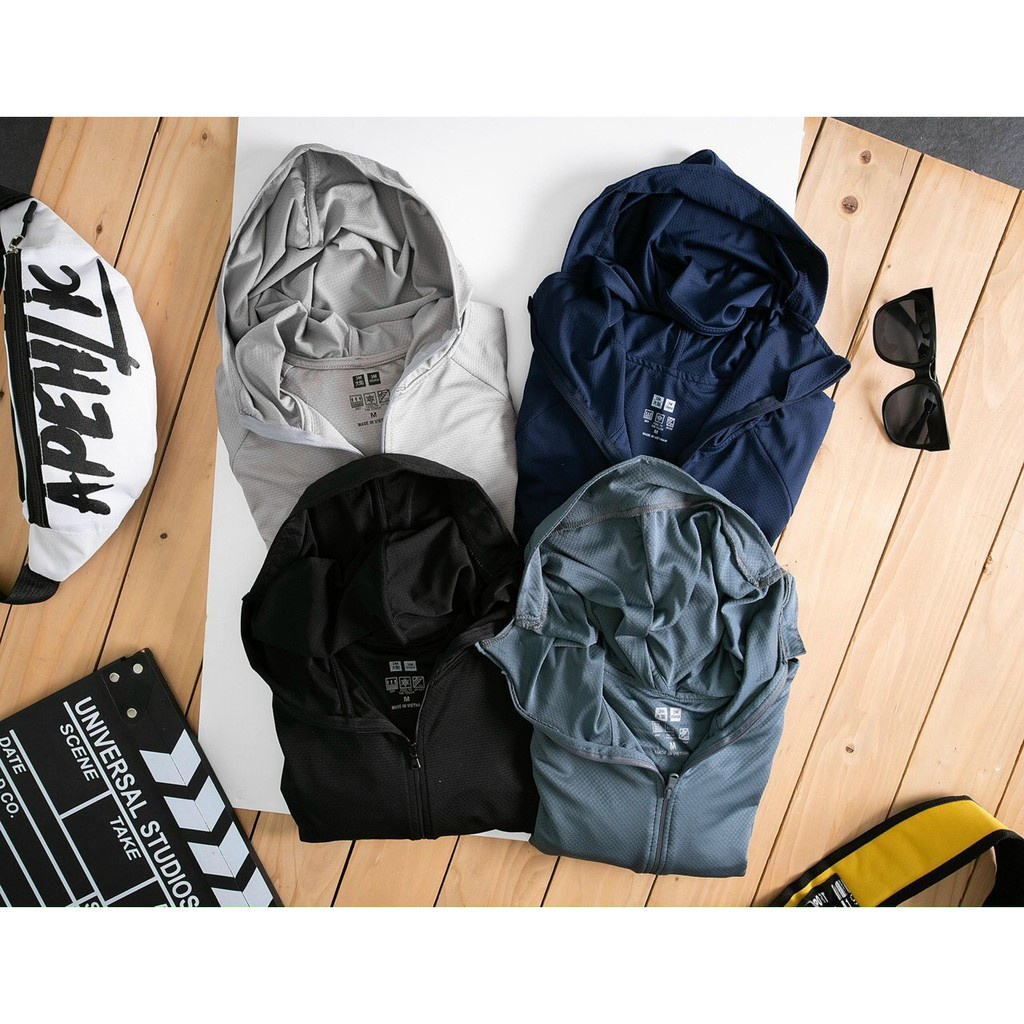 Áo chống nắng nam thông hơi 2 lớp,Áo khoác chống nắng vải kim cương dày dặn cao cấp chống tia UV DLV.Fashion