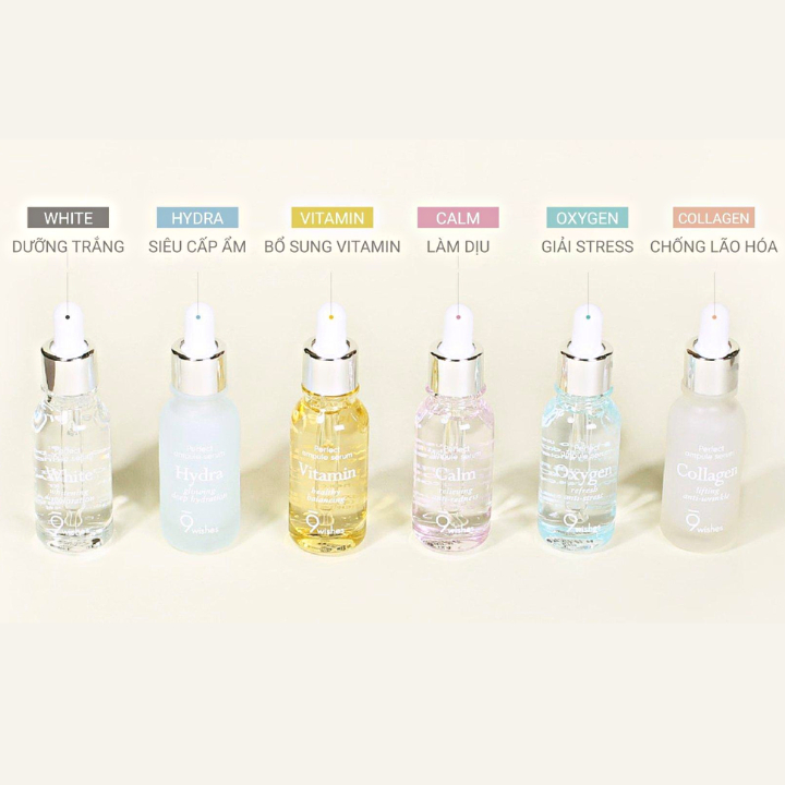 Tinh Chất Dưỡng Da 9wishes Perfect Ampoule Serum Chính Hãng