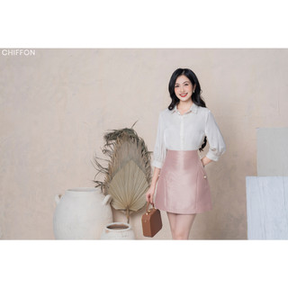 Chân váy tafta dáng A thiết kế Chiffon