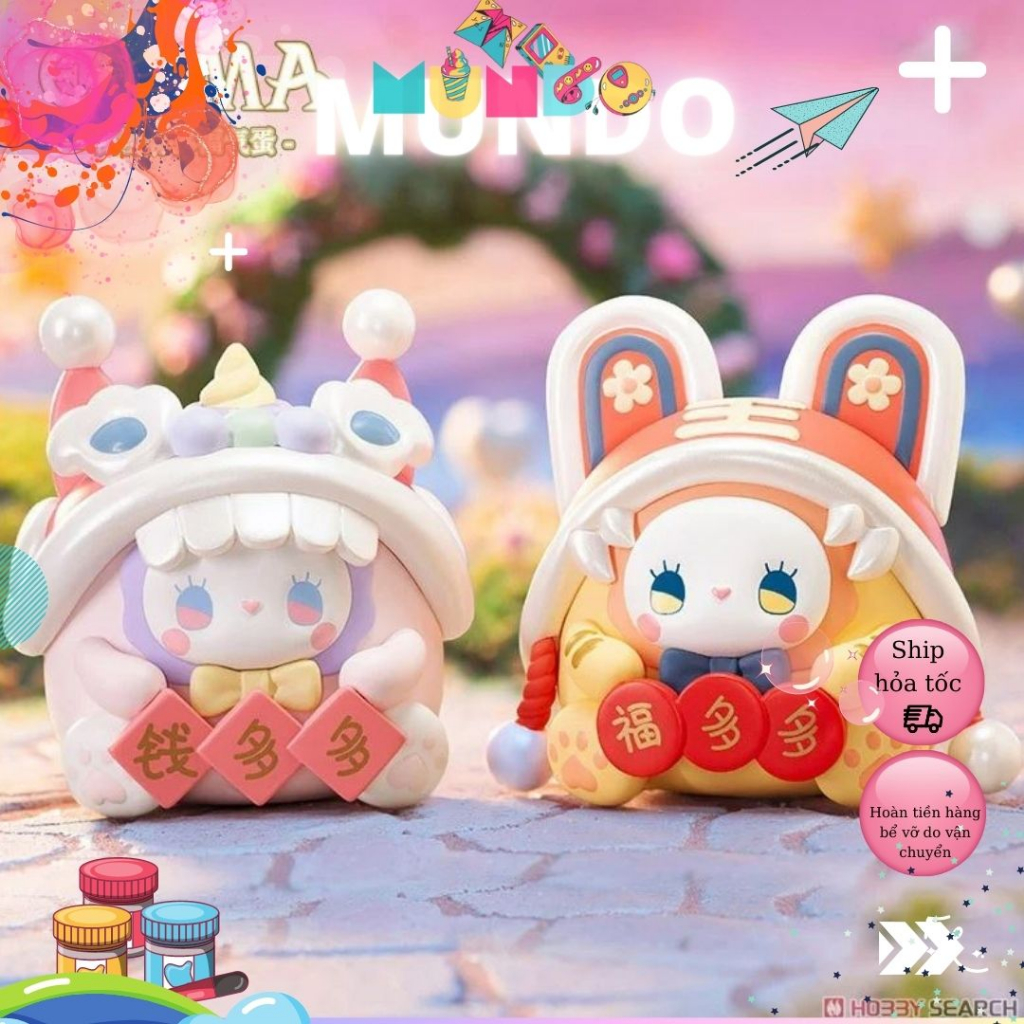 Tô Tượng Thạch Cao Trung Thu Emma Trứng May Mắn Size XXL 031 032 033, Tượng Thạch Cao MUNDO