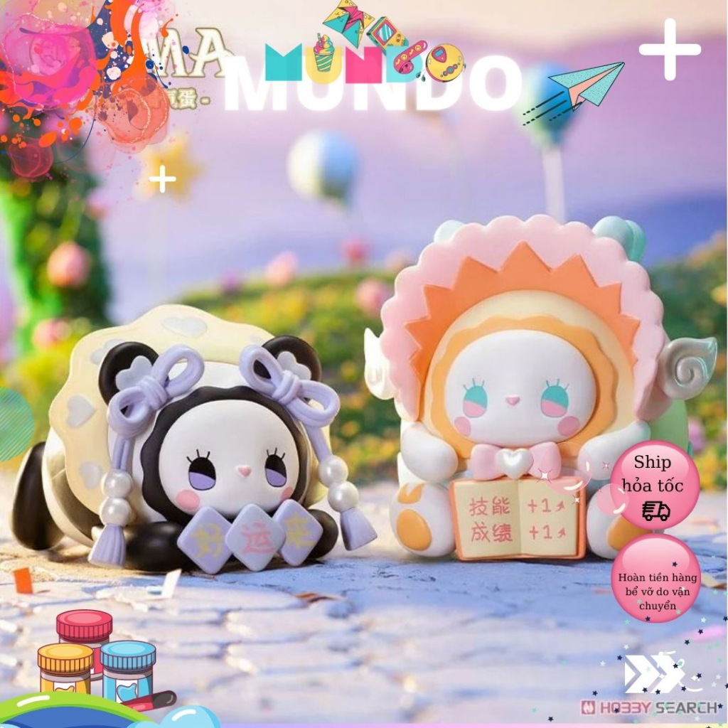 Tô Tượng Thạch Cao Trung Thu Emma Trứng May Mắn Size XXL 031 032 033, Tượng Thạch Cao MUNDO