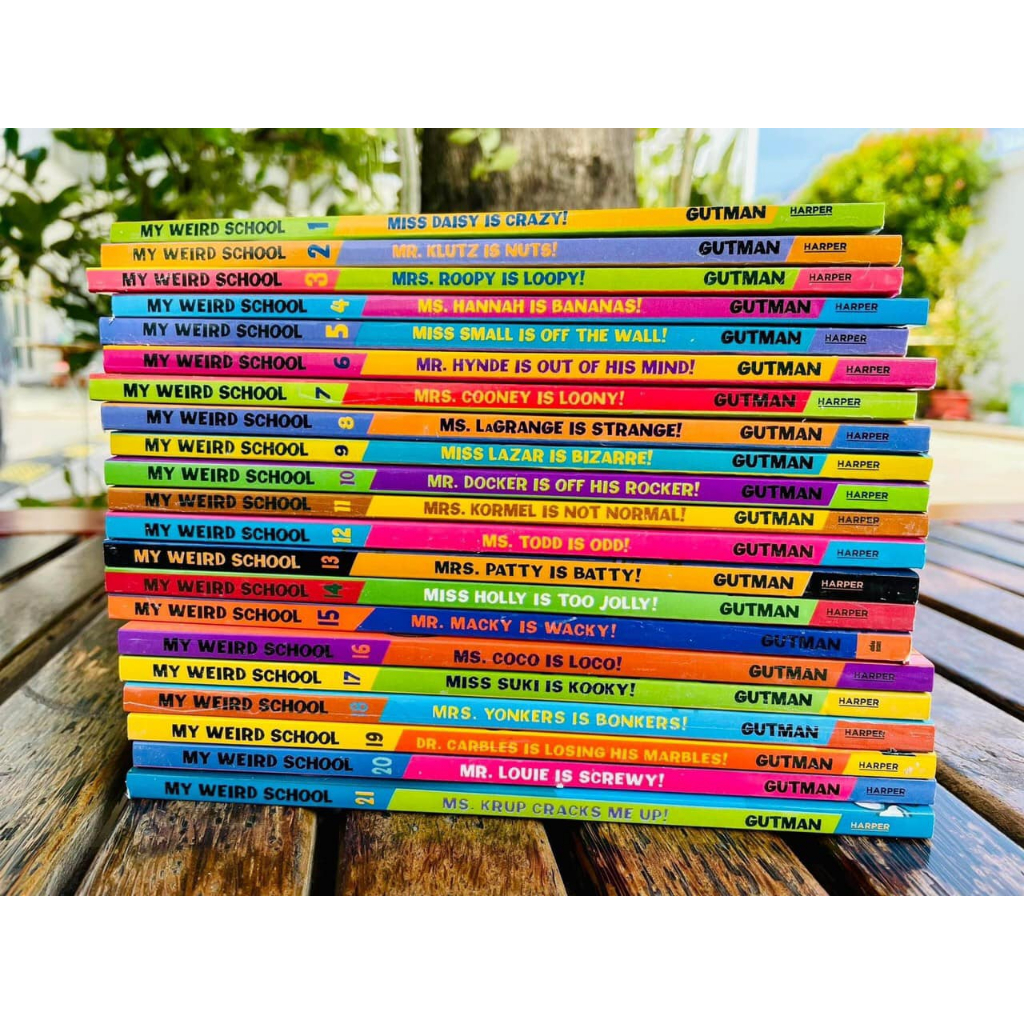 Sách- MY WEIRD SCHOOL- bộ 5 phần