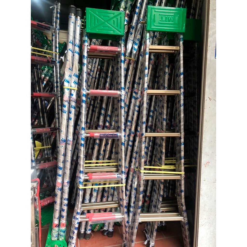 Thang inox 304 MITLADDER 2 tư thế  A & I chiều cao 1.5m đến 2.5m loại xịn dày