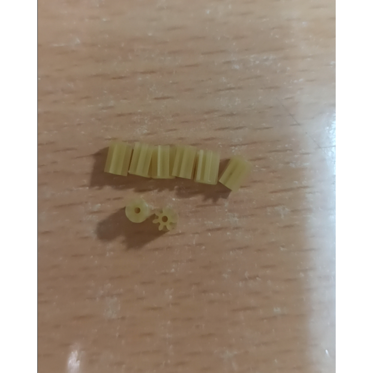 Phukienbanhrang Bánh răng 7 răng trục động cơ và bánh răng lớn dành cho flycam thông dụng K102, P8 hoặc các mẫu phù hợp