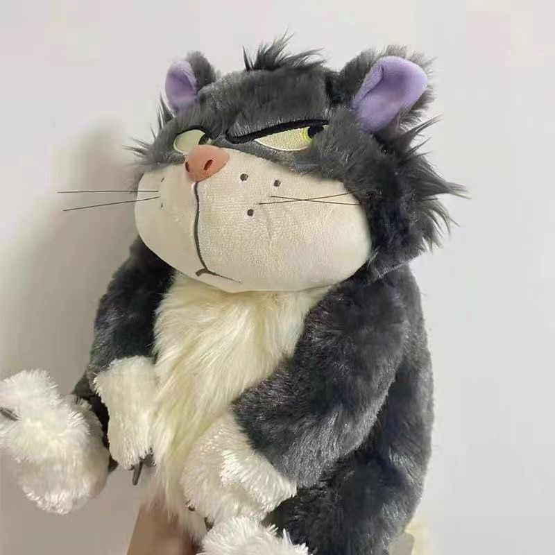 Gấu bông mèo đầu gấu quạo 45cm