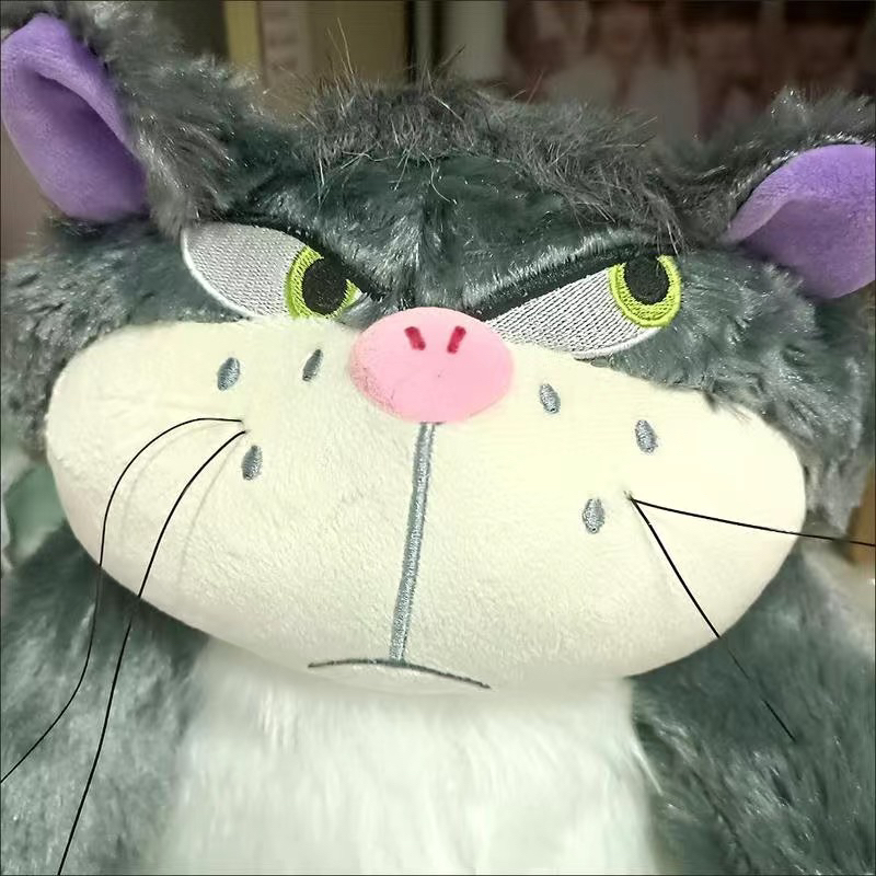 Gấu bông mèo đầu gấu quạo 45cm