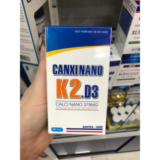 Canxi nano k3.d3 lọ 60 viên loại 1