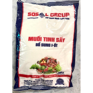 Muối i-ốt bịch 500g