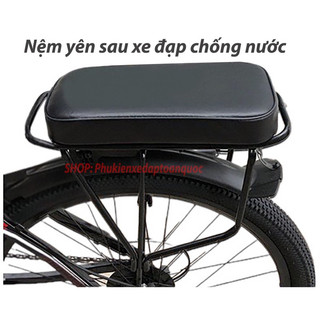 Đệm yên gắn baga sau xe đạp CHỐNG NƯỚC loại dày dặn, chất lượng tốt