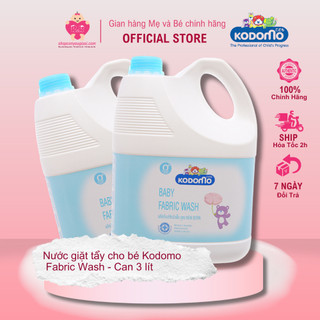 Combo 2 Bình Nước Giặt Kodomo 3000ml - Xanh - Thái Lan