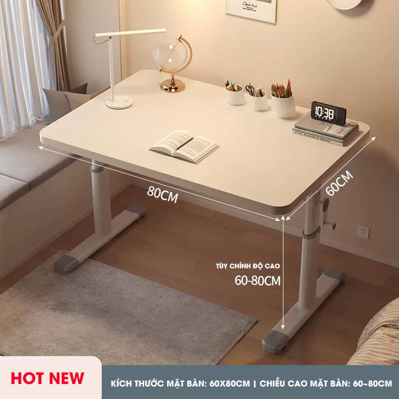 Bàn Làm Việc Bàn Học Thông Minh Tùy Chỉnh Độ Cao Mặt Bàn Thích Hợp Nhiều Không Gian AnHome Pehouse