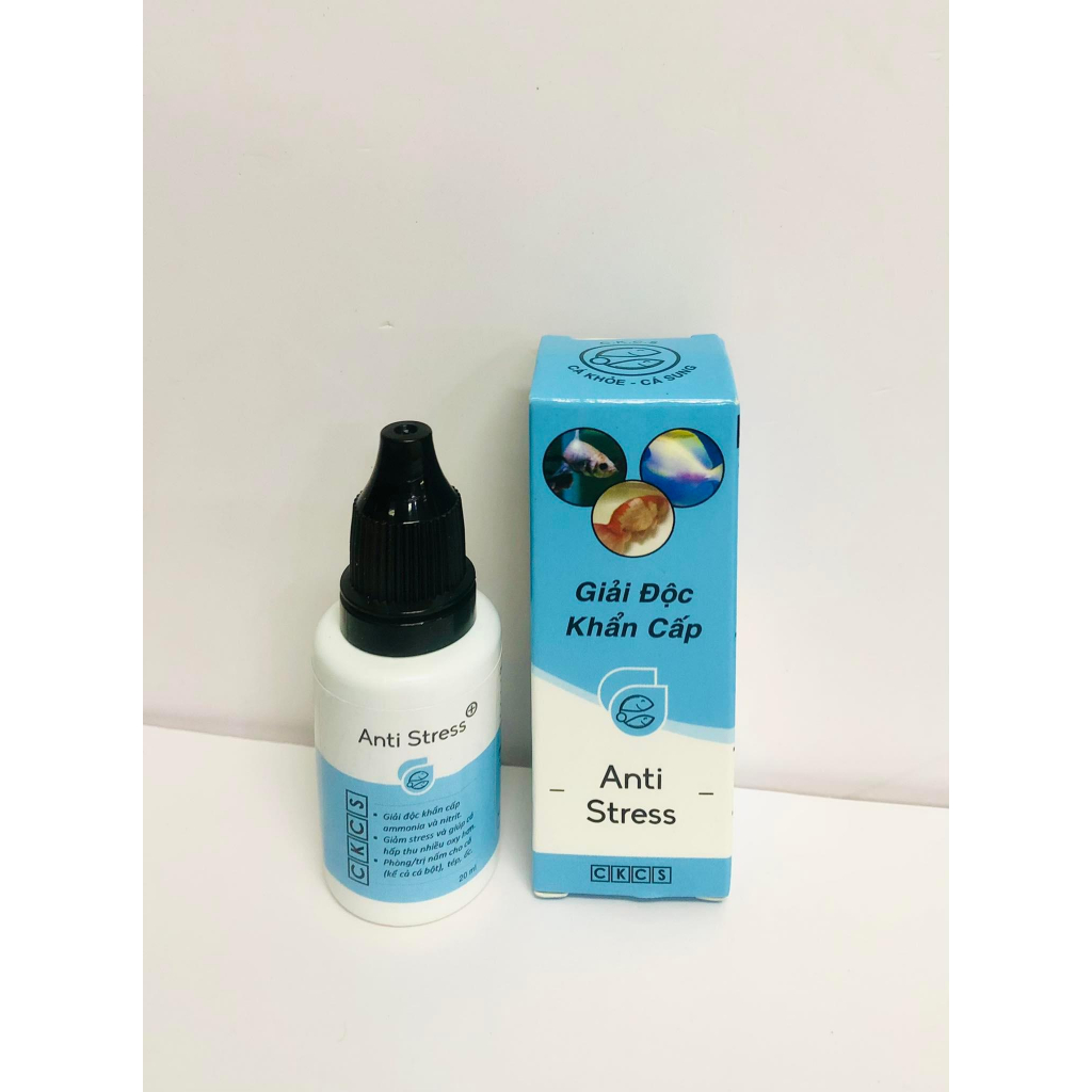 Anti Stress và ParaKill - Chuyên dưỡng và giảm căng thẳng cho cá cảnh