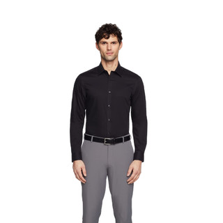 ÁO SƠ MI TAY DÀI NAM DKNY BLACK SIZE M