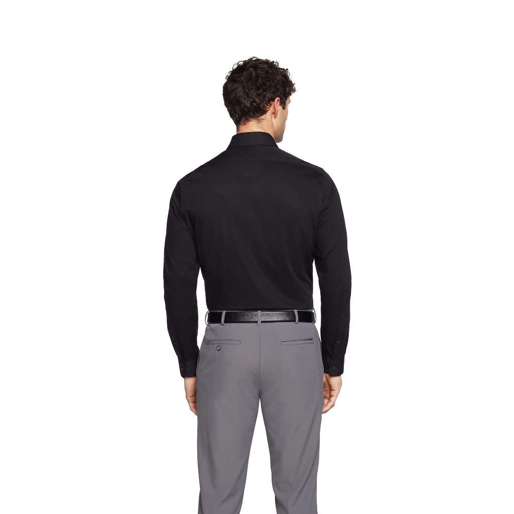 ÁO SƠ MI TAY DÀI NAM DKNY BLACK SIZE M