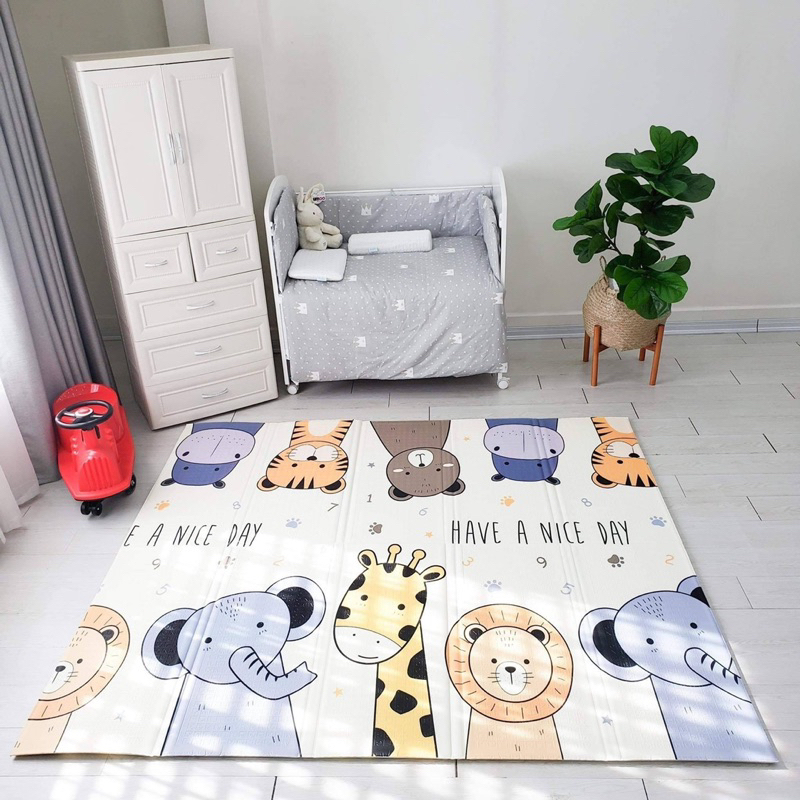 Thảm gấp UMOO mẫu 2021 1.8mx2mx1,5cm
