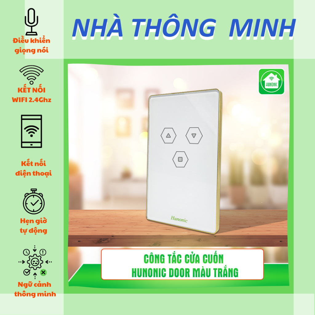 Công Tắc Cửa Cuốn Datic Smart Door│Công tắc điều khiển cửa cuốn từ xa bằng điện thoại qua Wifi, Bluetooth _h2