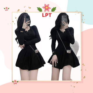⭐VÁY LEN TĂM NỮ Z.R DÀI TAY XÒE FREE SIZE KIỂU DÁNG BASIC⭐