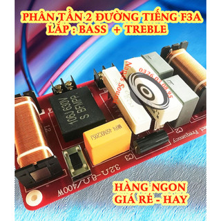 BỘ 2 CÁI MẠCH PHÂN TẦN 2 LOA F3A - CHO CÁC LOA CÔNG SUẤT LỚN - MẠCH PHÂN TẦN 2 ĐƯỜNG TIẾNG