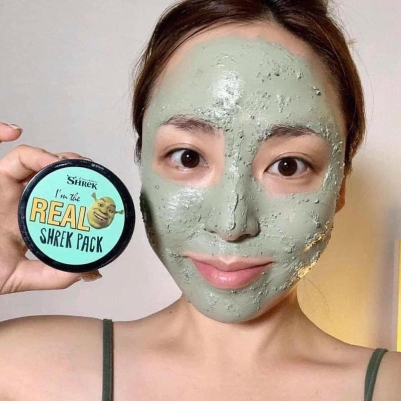 MẶT NẠ ĐẤT SÉT BẠC HÀ Dreamworks I'm The Real Shrek Pack 110g