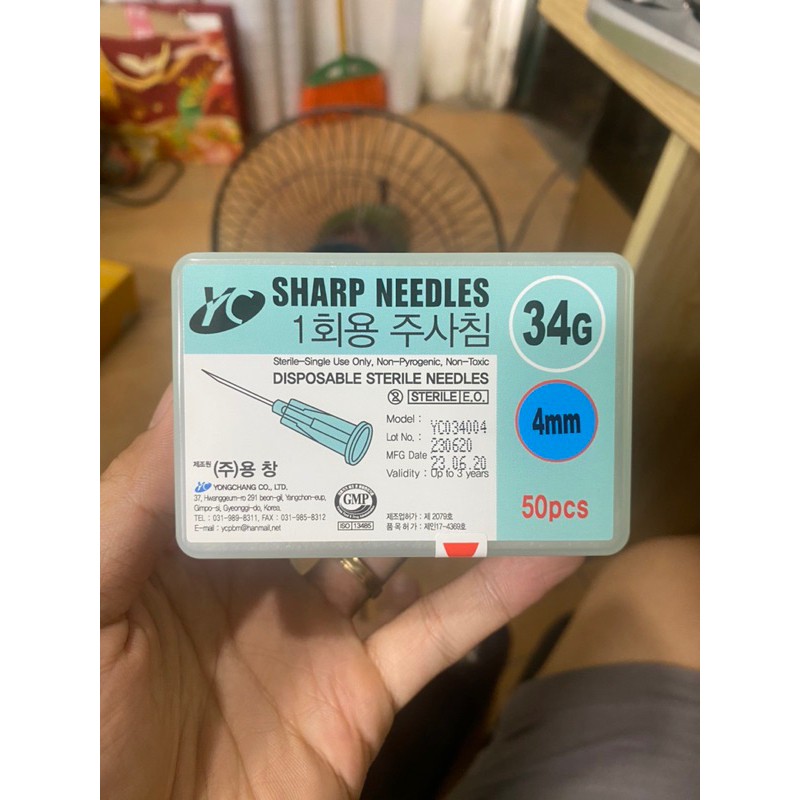 Kim Tiêm Meso 34G -4mm  1 cái