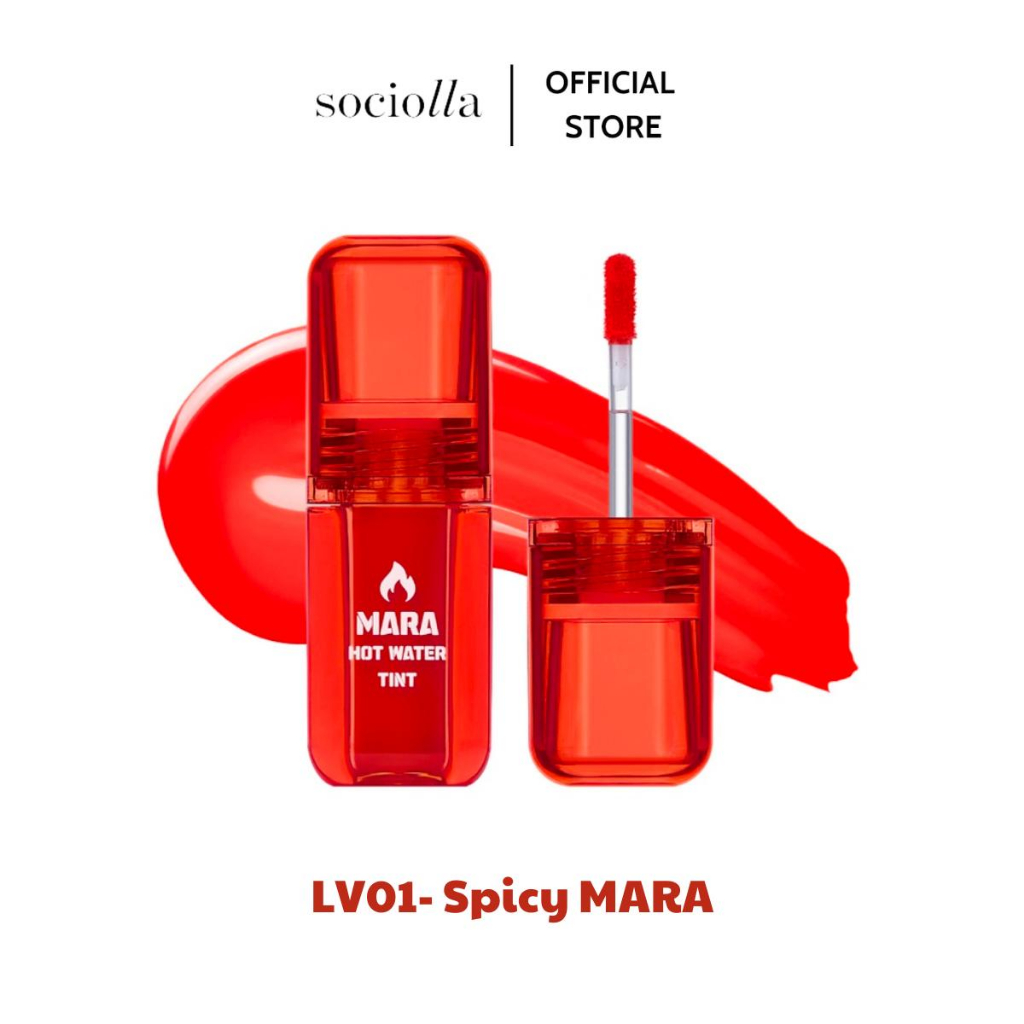 Son Tint Lì Cho Môi Căng Mọng Black Rouge Mara Hot Water Tint