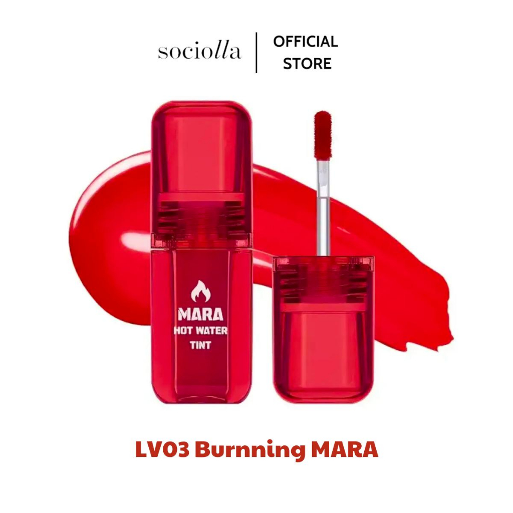 Son Tint Lì Cho Môi Căng Mọng Black Rouge Mara Hot Water Tint